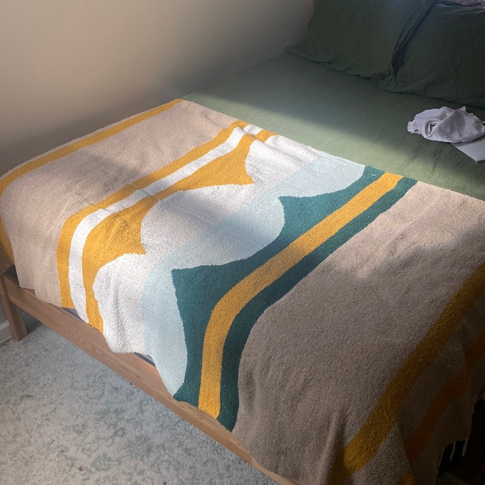 Anthropologie Decorative Throw Blanket